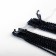 Clips "Party" square, black color