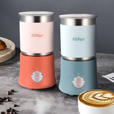 Kapucchucinotor KitFort KT-7158-2, 500 W, 700 ml, cord length 0.7 m, 5 modes, blue-5