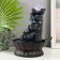 The desktop fountain from the network, backlight "Buddha in gray under waterfalls" 20.5x20.5x30 cm