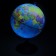 Political “Classic Euro” Globe, diameter 250 mm, with backlighting from batteries