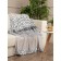 Texrepublic blanket, size 180x200 cm, gray color