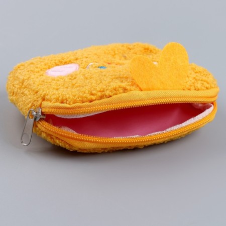 Purse baby soft "Funny animals", 14*14 cm, mix-1