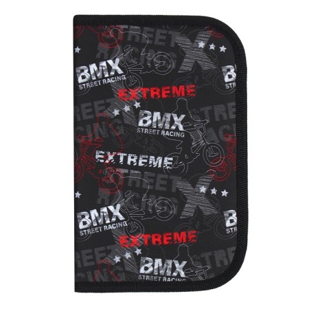 Penal 1 section, 130 x 210 x 40 mm, 2 folding strips, fabric, calligrata top, Content "Extreme"-1