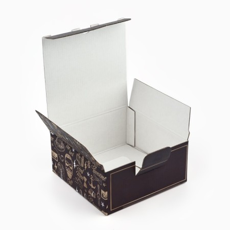 Box Gift team, packaging, "gentleman", 15 x 15 x 7 cm-5