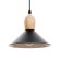Trick lamp "Kiva" E27 40W Black 22x22x21-121cm