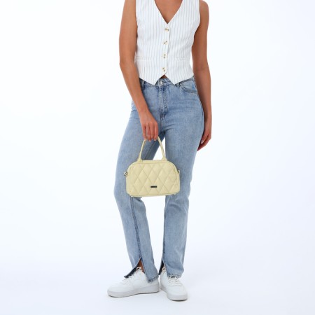 Women's bag with lightning, yellow color-9