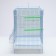 Poultry cell is equipped with BD-5/2W, 62 x 27 x 40 cm, white (packing 4 pcs)