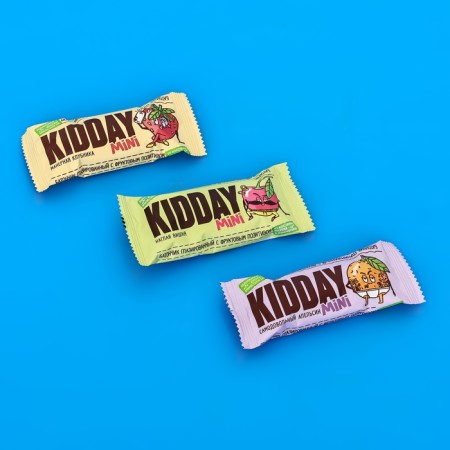 The glazed bar "Kidday mini", fruit assorted, 300 g-4