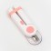 Clawers for animals with LED lantern and nail file, pink
