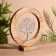 Interior souvenir in the wooden ring "Tree" 30x8x33 cm