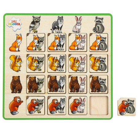 Puzzle "Forest neighbors"-3