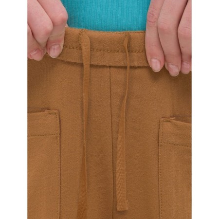 Pants for girls, height 86 cm, brown color-3
