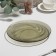 ALETERY plate, D = 26 cm, h = 2.5 cm, haze