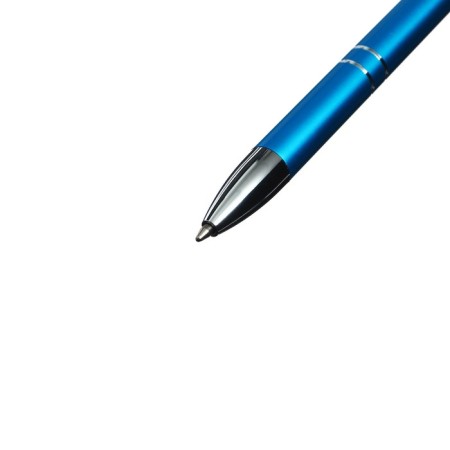 Gift, ball, automatic "style" in a plastic case, New, blue-9