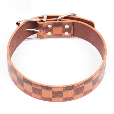 Collar 64 x 3.5 cm, Osh 47-57, brown-1