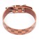 Collar 64 x 3.5 cm, Osh 47-57, brown