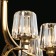 Ilvita chandelier, size 66x95x66 cm, 360W 6xe14