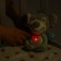 Toy - lamp, developing, musical "dog", 21 cm.