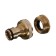 Fitting, internal thread 3/4 "–1/2", quick -seated connection, brass, Greengo