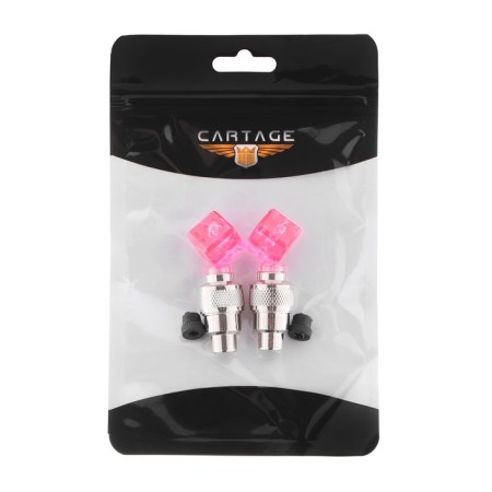 Cartage valve cap, luminous, set 2 pcs, mix-3
