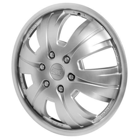 Wheel caps 16 "AIRLINE AWCC-16-07" Best ", front for Gazelle, silver, set 2 pcs.-1