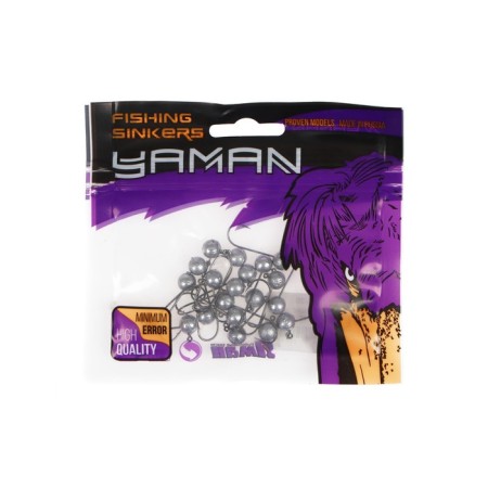 Jig ball without a neck "Yaman", 3 g, 20 pcs.-2