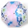 Mechanical umbrella “Aerial flowers”, eponge, 4 additions, 8 knitting needles, r = 48 cm, color mix
