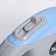 Diil roulette, 5 m, up to 40 kg, tape, rubberized pen, blue with gray
