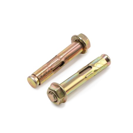 Tundra anchor bolt, with a nut, galvanized, 10x60 mm, 110 pcs