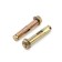 Tundra anchor bolt, with a nut, galvanized, 10x60 mm, 110 pcs
