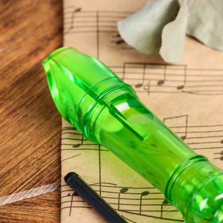 Music Life Blockflate, 8 holes, German system, green-4