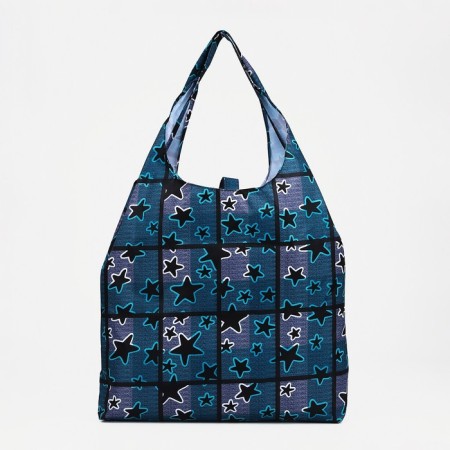 Household bag on the button, the color is blue-2