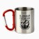 Mug with carbine "go on a campaign", 180 ml