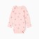 Body with a long sleeve, pink color, height 74 cm