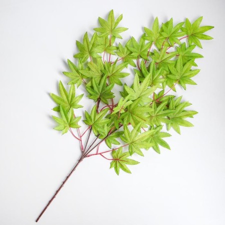 Decor "Leaves on the branch" Color green-1