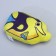 A toy for cats with mint "Babochka Fish", 14.1 x 8 cm