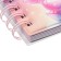 Notebook Gift Book on the crest 80l, line, color block, PVC cover 3D Bear (10x10.5cm) 10539