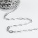 A bag for a bag, iron, 9 × 5 mm, 10 ± 0.5 m, silver color