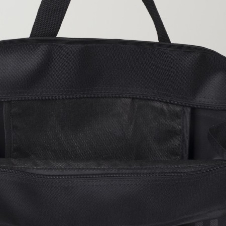 Lightning bag, external pocket, black color-4