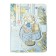 Notebook Gift, A6, 96 sheets, color block, with a curly knife, PVC cover, Milashka, Mix