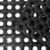 Mud -bearded cell mat, 50 × 100 × 1.6 cm, black color