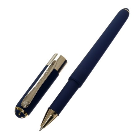 Ballic handle, 0.5 mm, Bruno visconti monaco, blue rod, dark blue body, in a metal case-2