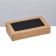 Container for removal, black velvet, 20 x 12 x 4 cm, 1000 ml