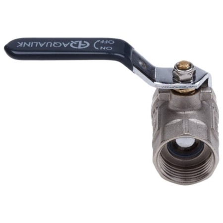Ballic Aqualink, PN 50 tap, internal/internal thread 1 1/4 ", handle, nickel.-2