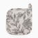 Black Flowers Ethel Trustees 19x19cm, 100% X/L, Sarzha 190 g/m2