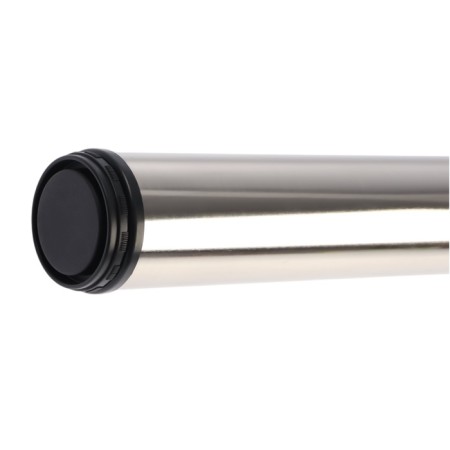 Furniture support, bar, tundra, 60x820 mm, color Satin nickel-2