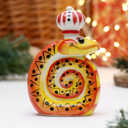 Porcelain Flame "Snake of Moscow Wall", 13 cm, 100 ml-3