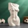 Vase "Grace" white, 0.7 liters