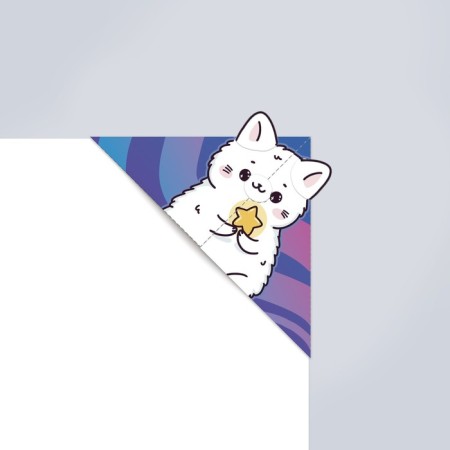 Mix-oriented bookmarks "Cats"-2