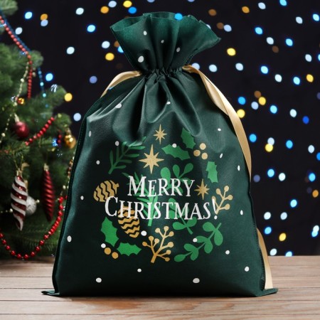 New Year. Gift bag "Christmas", 40 x 56 cm